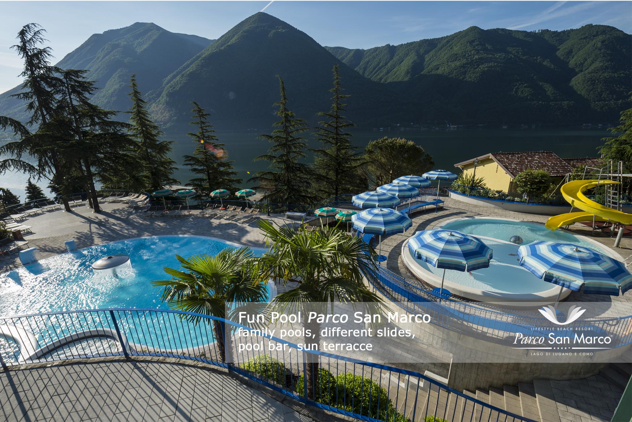 Parco San Marco Lifestyle Beach Resort Porlezza Exterior foto